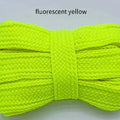 1Pair New Casual Sneakers Classic Shoelace Fashionable Cotton Rope Flat Shoelaces Men Women Fashion Shoes Accessories