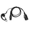 PTT Earpiece Mic Earphone for Airbus EADS Cassidian TH9 THR9i THR9 Ex THR9+ Two-Way Radio Walkie Talkie Headset