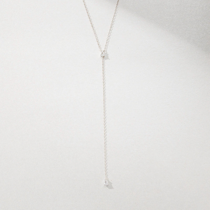 CANNER New 925 Sterling Silver Mini Zircon Pendant Necklaces Chain For Women Necklace Chains Fine Jewelry Gift Collares подвеска