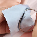 50pcs 10x6.3cm/10x6cm/8x6cm Silver Clean Polishing Cloth Soft Clean Wipe Wiping Cloth For Necklaces Rings Jewelry Clean Tools