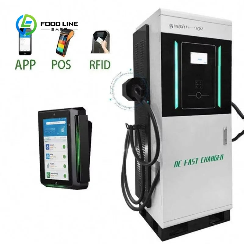 Customized Electric Car Charging Station with Battery Storage, 120kW High Power DC Fast EV Charger Suitable for Charging Service