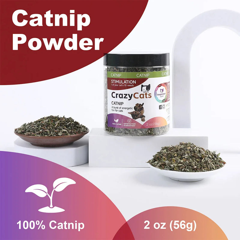 Pet's Cat Premium Catnip-56g Jar of High Potency Catnip,100% Natural & Chemical-Free,Safe for All Cat Ages
