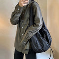 Yogodlns Large Capcaity Nylon Shoulder Bag Female Travel Light Tote Bag Casual Solid Color Crossbody Bag Designer Hobo Bag Purse