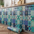Wall Stickers for Kids Rooms Bohemian Style Waterproof Thick PVC Self Adhesive Wallpaper Bedroom Cuisine Oil Proof Stickers