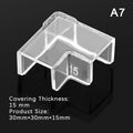 4X Silicone Transparent Anti-collision Fish Tank Corner Protector Adhesive Free Protective Cover Aquarium Accessories