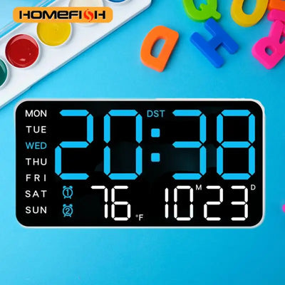 Giant Intelligent Digital Wall Clock One screen | SAMAG