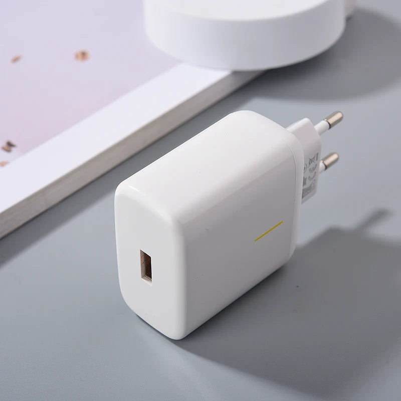 Original 65W OPPO Supervooc Charger EU Fast Charging Adapter For OPPO Reno 5 6 7 Pro Find X9 X8 X7 X6 X3 Pro K9 K10 Type-C Cable