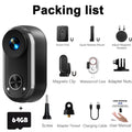ANSVICAM 4K HD Mini Wifi Action Camera 6-axis Stabilization POV Vlog Camera with Charging Case Magnetic Waterproof Thumb Bodycam