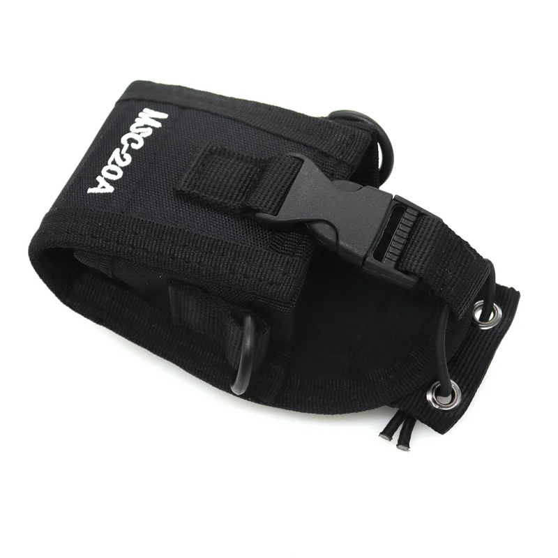 Tactical Molle Radio Walkie Talkie MSC-20A Nylon Pouch Waist Bag Holder Pocket Portable Interphone Case  for Hunting Camping
