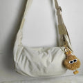 Fashion Hobo Bags Women Large-Capacity Crossbody Dumpling Bag Down Cotton Casual Simple And Versatile Shoulder Bag