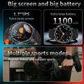New T-REX3 Ultra 1100mAh Battery SmartWatch 10ATM Waterproof GPS Compass Flashlight 1.7" AMOLED HD Call Sports Smart Watch Men