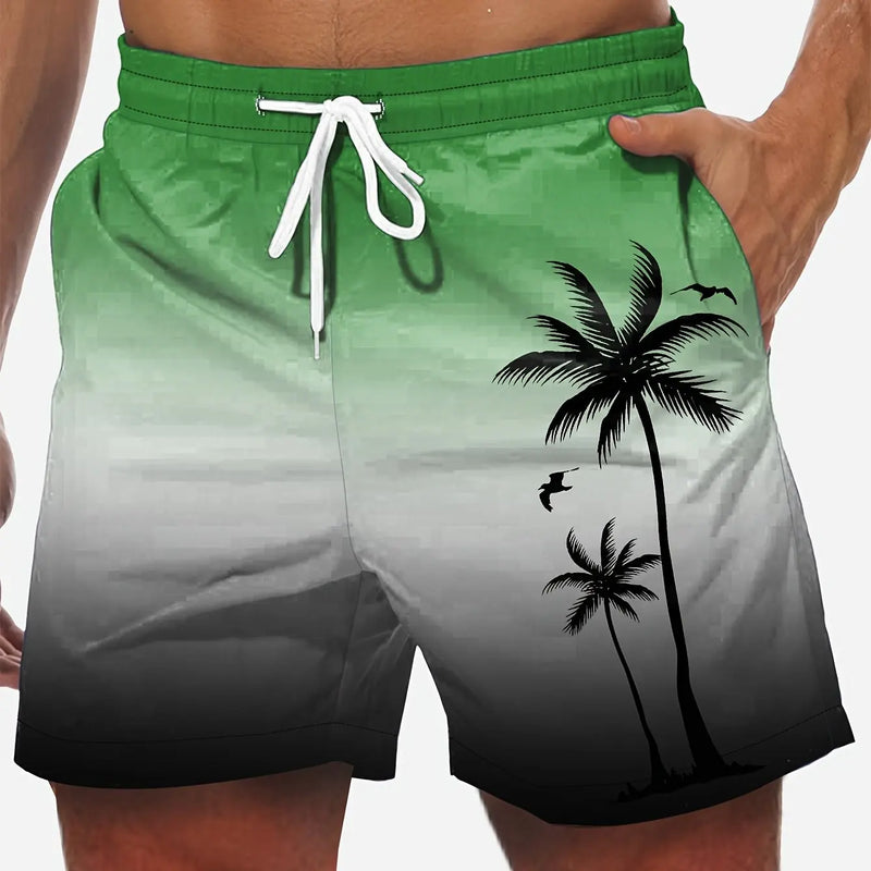 Men's Loose Beach Shorts Drawstring Quick Dry Coconut | SAMAG