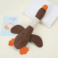 Soft Plush Dog Squeaky Toy Bite Resistant Molar Chew Doll Interactive Sound Pet Toy Puppy Anxiety Relief Boredom Relief Companio