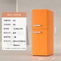 refrigerator retro single door double door small household kitchen refrigerated and frozen mini