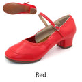 Dance Shoes Women Low-heeled Square Dancing Shoes Latin Salsa Dance Shoe Soft Sole Outdoor Dance Sneakers Spring Size 34-42