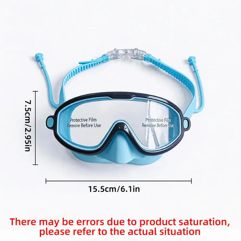 Kids Swimming Goggles with Nose Cover Anti-fog Waterproof | SAMAG