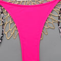 Sexy Leopard Women's Beach Bikini Swimsuit Halter Tie | SAMAG
