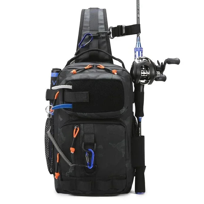 Fishing Tackle Backpack Storage Bag Men Outdoor Shoulder | SAMAG
