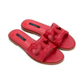 CH Women's Solid Color Slippers for Outings, Exquisite and Fashionable Brand, Versatile Casual Women's Flat Shoes
