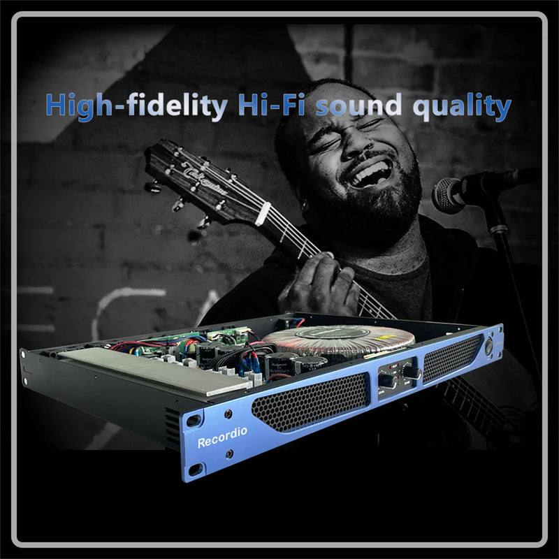 GAP-D2500 Professional Power Product DJ Amplifier 1250 Watts 2-Channels High Power Amplifier Use for Professional stage