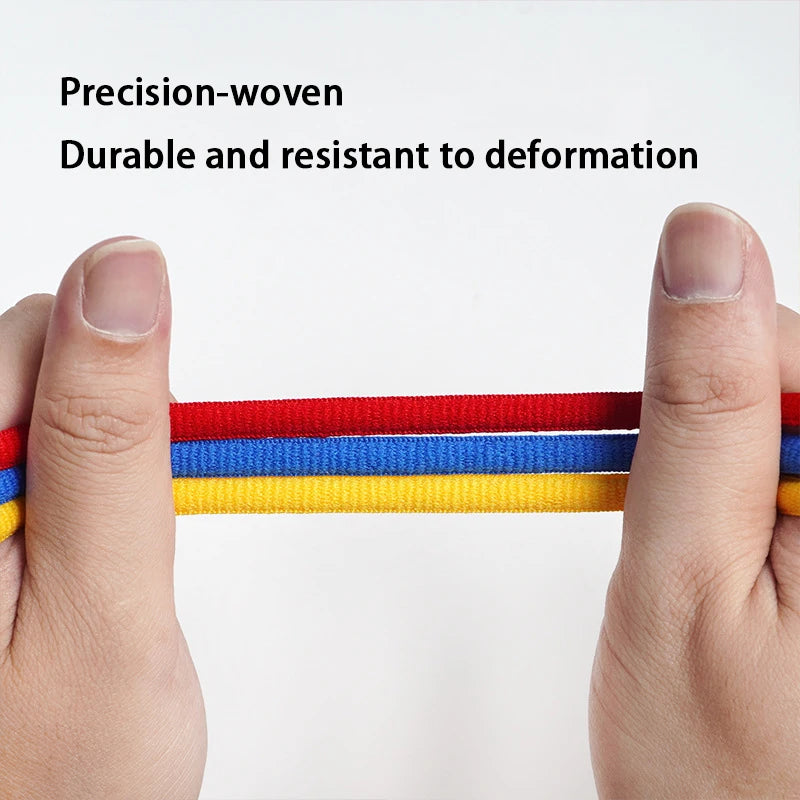 20 Colors of High-Quality Semi-Circular Shoelaces for Sneakers and Basketball Shoes 1Pair