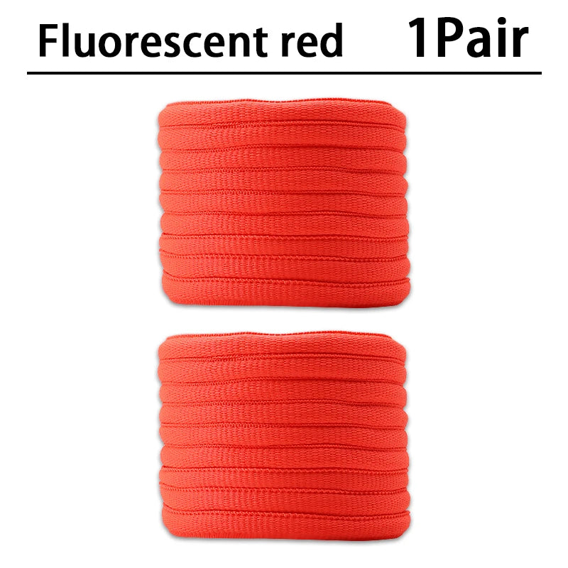 Half Round High Quality Shoelaces 4mm Wide Solid Color Shoelace Sneaker Classic Shoe Laces 100/120/140/160cm 1Pair