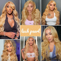 180Density Honey Blonde Wig Long Body Wave Lace Front Wigs Blonde 13x4 Hd Lace Frontal Wig Pre Plucked Daily Wear For Women