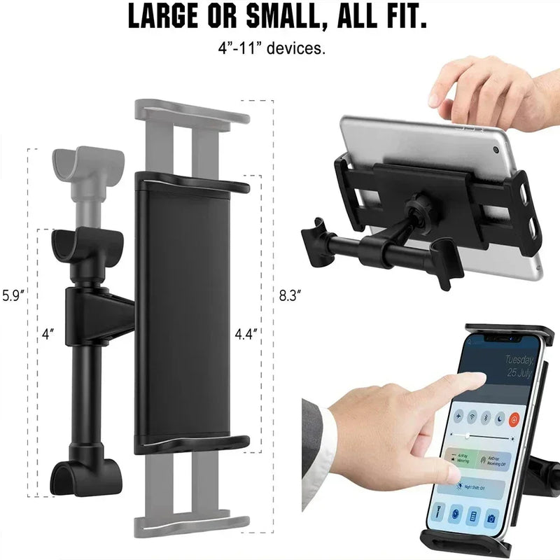 360 Rotation Universal Car Back Seat Headrest Mount Holder For iPad Air 1 2 4-11 Inch Mini Tablet PC Auto Car Phone Holder Stand
