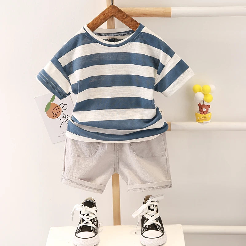 0 - 5 Years Old Baby Cotton Clothes Suits Fashion Summer - View 6 | SAMAG