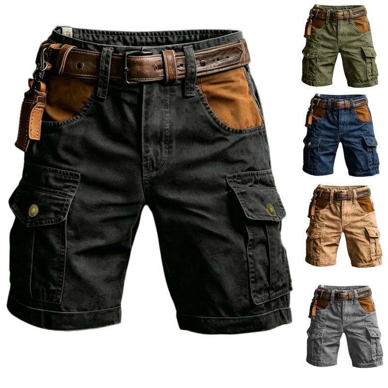 Cargo Knee Shorts Men Sports Casual Bermuda Plus Size | SAMAG