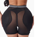 Body Shaper Women Shapewear Panties Removable Hip Pads Breathable Mesh Lace Hem Butt Lifting Underwear Daily Office Wear