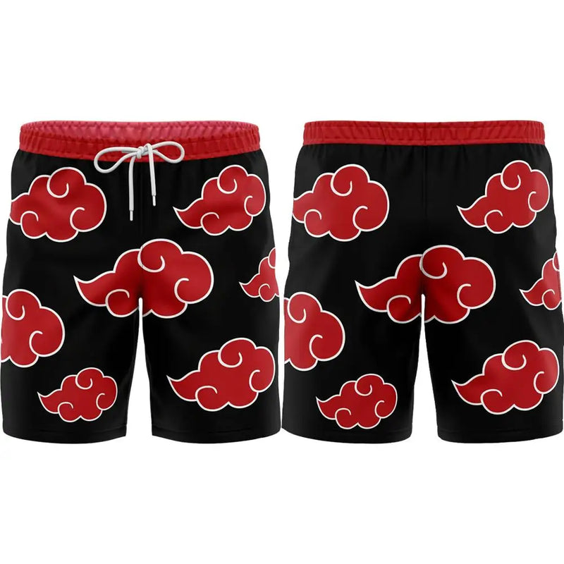 Japanese Anime Style Beach Swim Trunks 3D Print Quick Dry | SAMAG