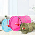 Toys for Cat Tunnel Tube Foldable Cube Cat Games Tunnel Kitten Toy Tent House Fun Pet Tube for Small Dogs Cats Training Supplies