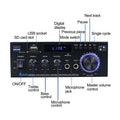 AK35/AK45 800W Home Power Amplifier 2 Channel Bluetooth 5.0 Mini Hifi Digital Stereo Sound Amplifier Support FM USB SD Mic input