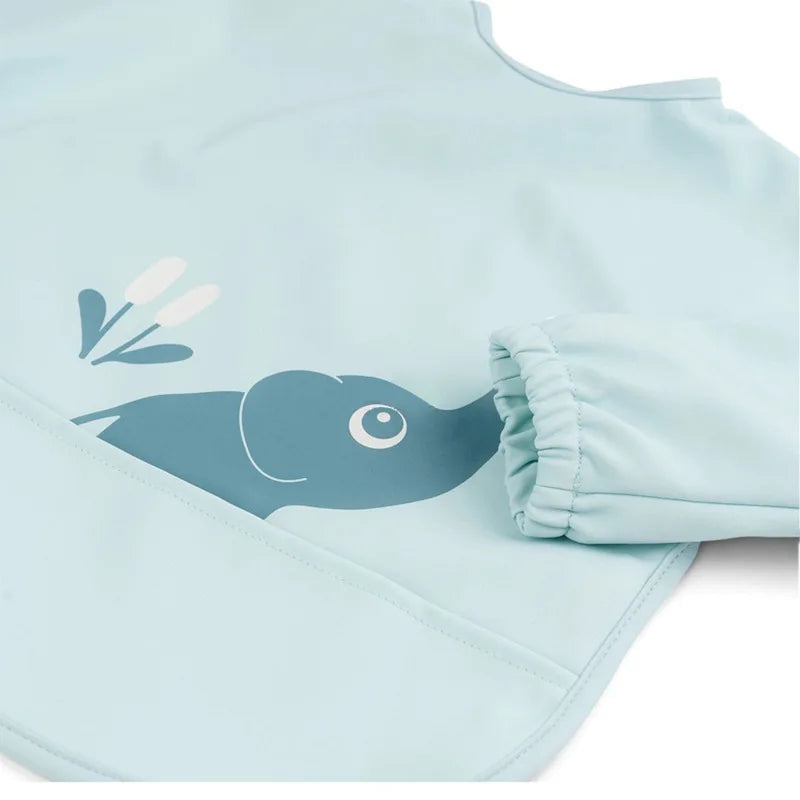 Cute Baby Bibs Waterproof Oil Proof Apron New Double Buckle Washcloth Feeding Bib Soft Burp Cloth For Boy Girl Bandana Bibs