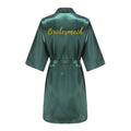 Wedding Bride Bridesmaid Robes Dressing Gown Sexy Women | SAMAG