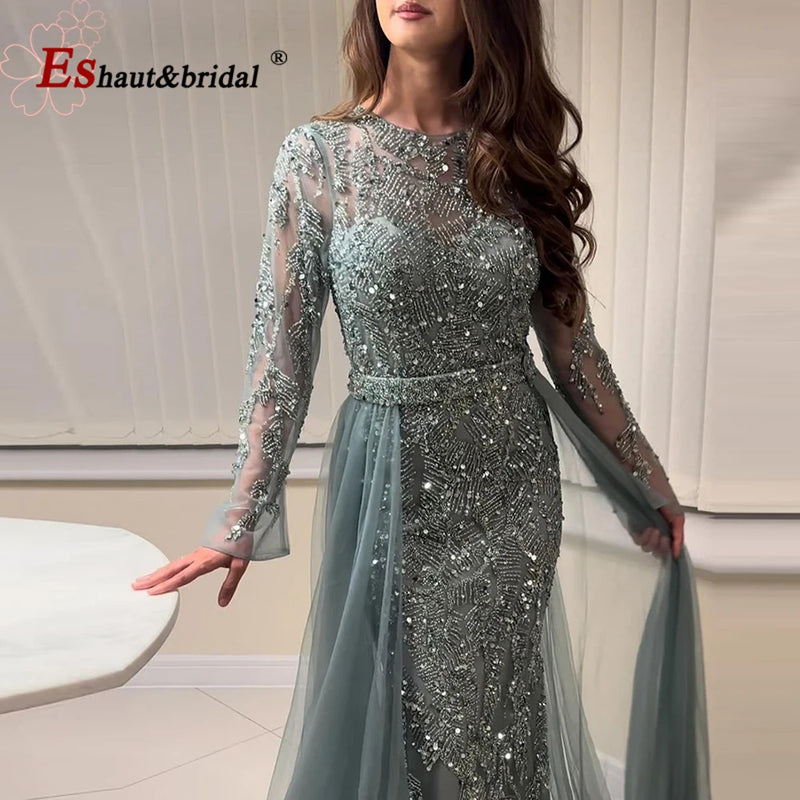 Eshault&bridal Evening Dress for Women Long Sleeves | SAMAG