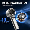 MIJIA Handheld Mini Fan 120 Speed Portable Bladeless Desktop Fan Rechargeable Instant Cooling With Ice Mode For Men Women 2026