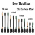 Archery Carbon Stabilizer 6/8/10/12 Inch Balance Bar | SAMAG