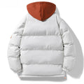 Fashion Men Detachable Hood Casual Down Jackets Man Winter Coats Quality Male Thicker Warm Black Parkas Couple Coats Size 6XL