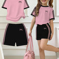 Kids Clothes Girls, , Easy Bow Print Short Sleeve T-Shirt | SAMAG