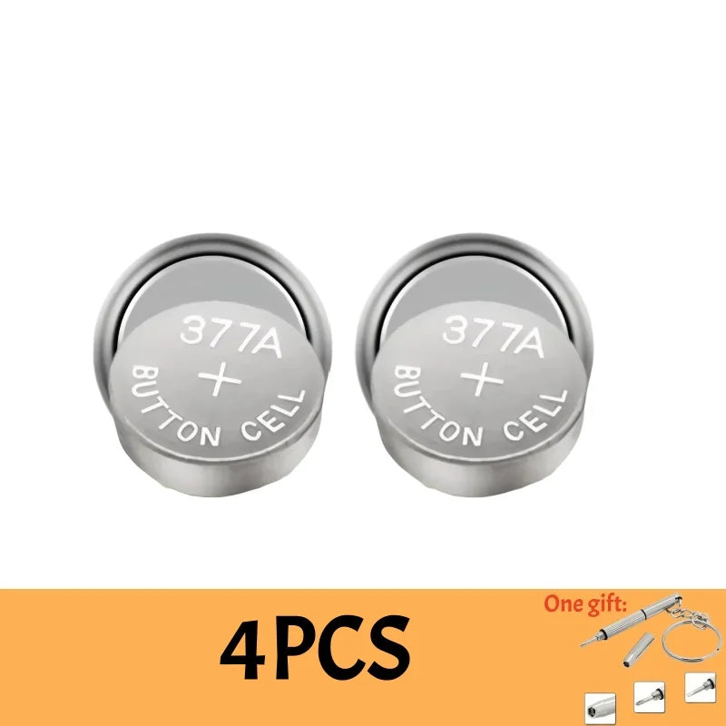 4-120PCS LR626 377 Alkaline Watch Battery AG4 SR626 177 626A 377A 1.55V Batteries For Toy Calculator Car Key Clock Button Cell