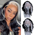 Hot Red Short Body Wave Lace Front Wigs 13x4 HD Bob Lace Wig Pre Plucked Glueless Synthetic Daily Wear Cosplay Heat Resistant