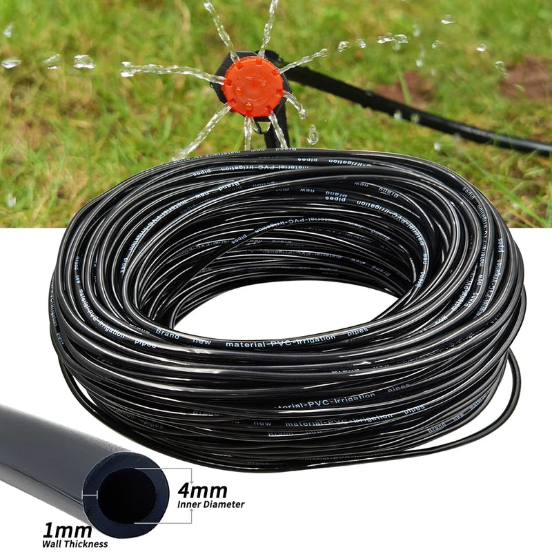 OASIS 5-50M Garden Micro Drip Irrigation Automatic Watering System Kit Timer Controller DIY Mist Spray Cooling for Potted Plants