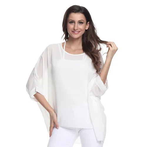 BHflutter 4XL 5XL 6XL Plus Size Women Blouse Sexy Off - View 24 | SAMAG