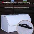 Car Trunk Organizer Box Large Capacity Auto Multiuse Tools Storage Bag Stowing Tidying Leather Folding for Car Trunk Storage Box