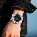 SANDA Fashion New Men Watch LED Digital Waterproof Clock Military Sports Multifunction Chronograph - Visuel 6 | SAMAG