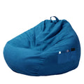 1/2Pcs Lazy Sofa Cover Soft Comfortable Sofa Chair Decorative Breathable Chair Sofa Cover with 3 Side Pocket for Furniture Decor
