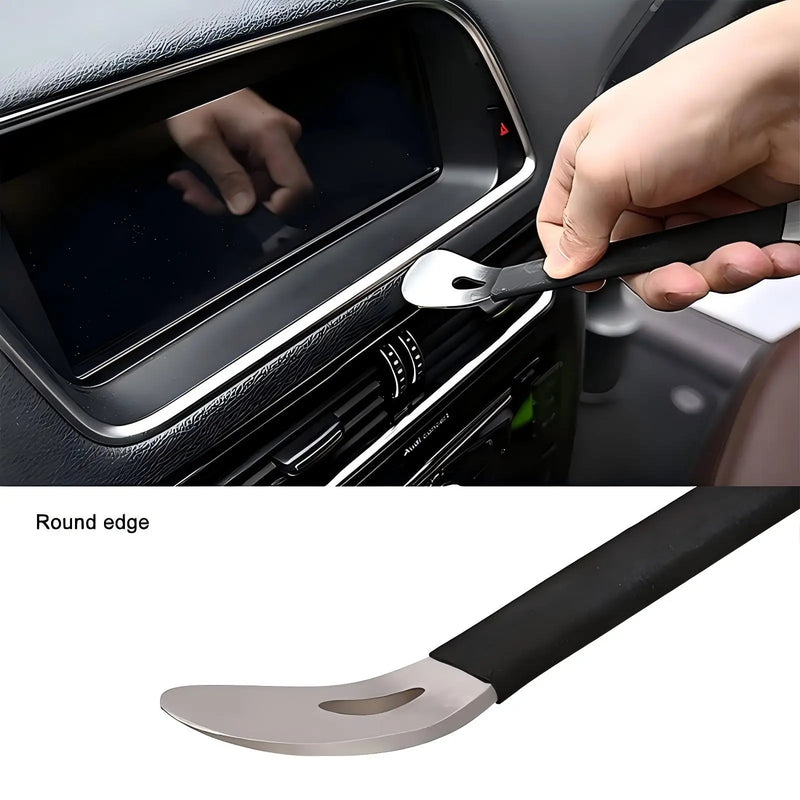 Stainless Steel Lever, Automotive Disassembly Tools. Used for Disassembling Car Door Panels, Interior, and Dashboard Crowbar