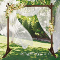 Forest Theme Wooden Wedding Arch Gazebo Backdrop Stand for Ceremony Garden Party Indoor Outdoor Event Decor